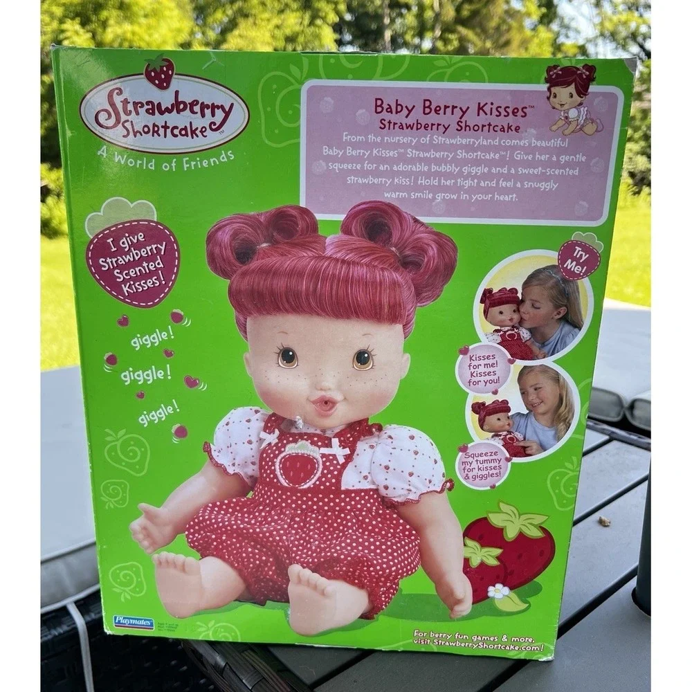 Strawberry Shortcake Baby Berry Kisses Doll Playmates‎ New Sealed Retired